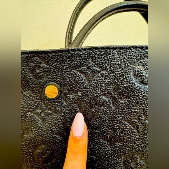 Louis Vuitton Montaigne Handbag Monogram Empreinte Leather GM - Picture 6 of 16